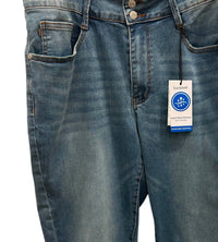 Judy Blue - Women's Boyfriend Fit Cuffed Jeans