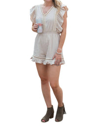 Hayden La - Ruffle Smocked Romper