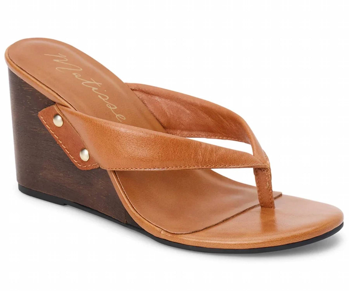 Matisse - Women's Maryland Leather Wedge Sandal