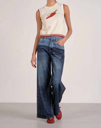 Elan - Pepper Sleeveless Sweater