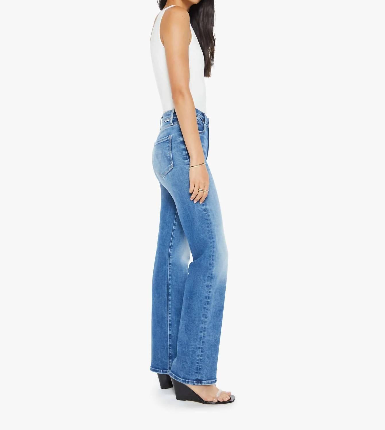 Mother - The Kick It High-rise Straight Leg Jean