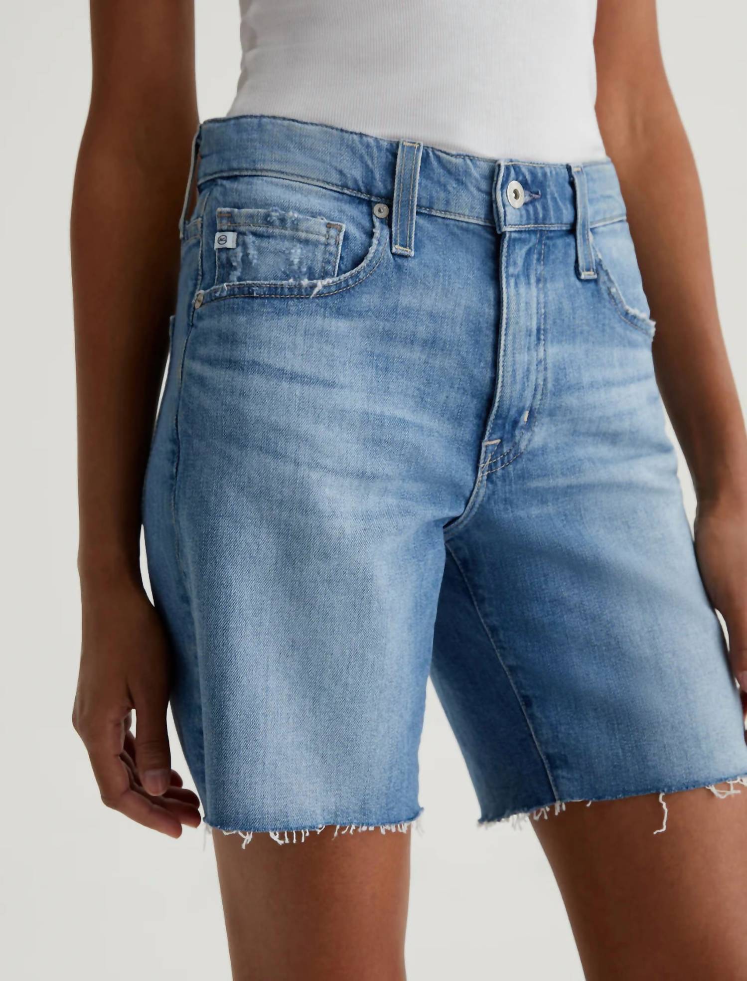 AG Jeans Ex Boyfriend Short in iris - women's shorts - view 4