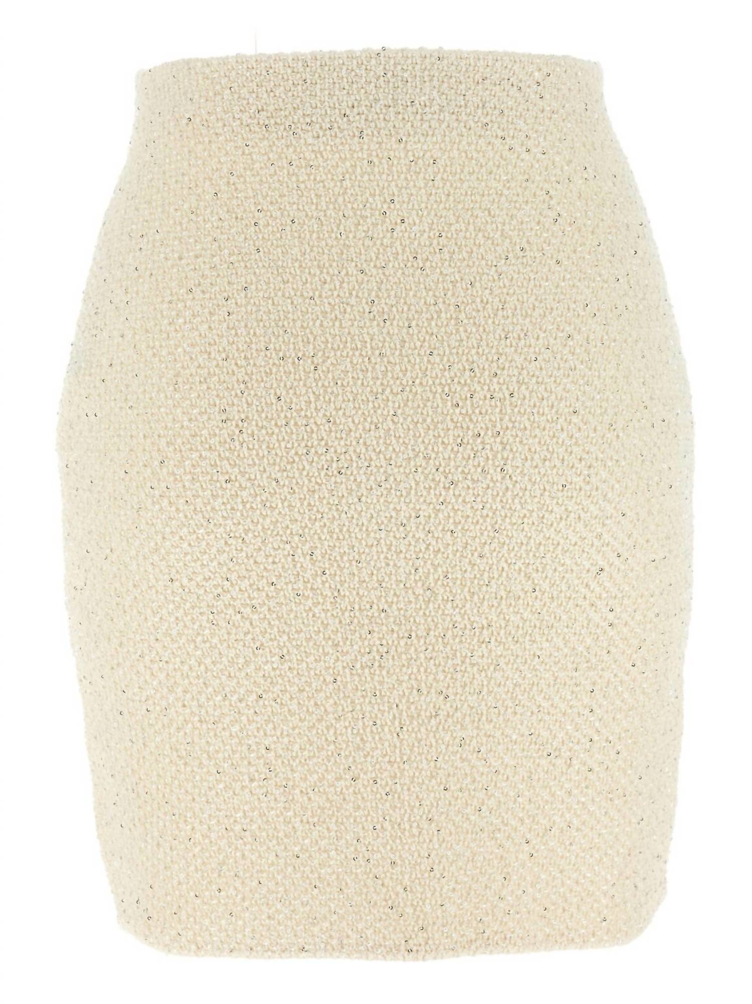 Self-Portrait - Women's Sequin Mini Skirt