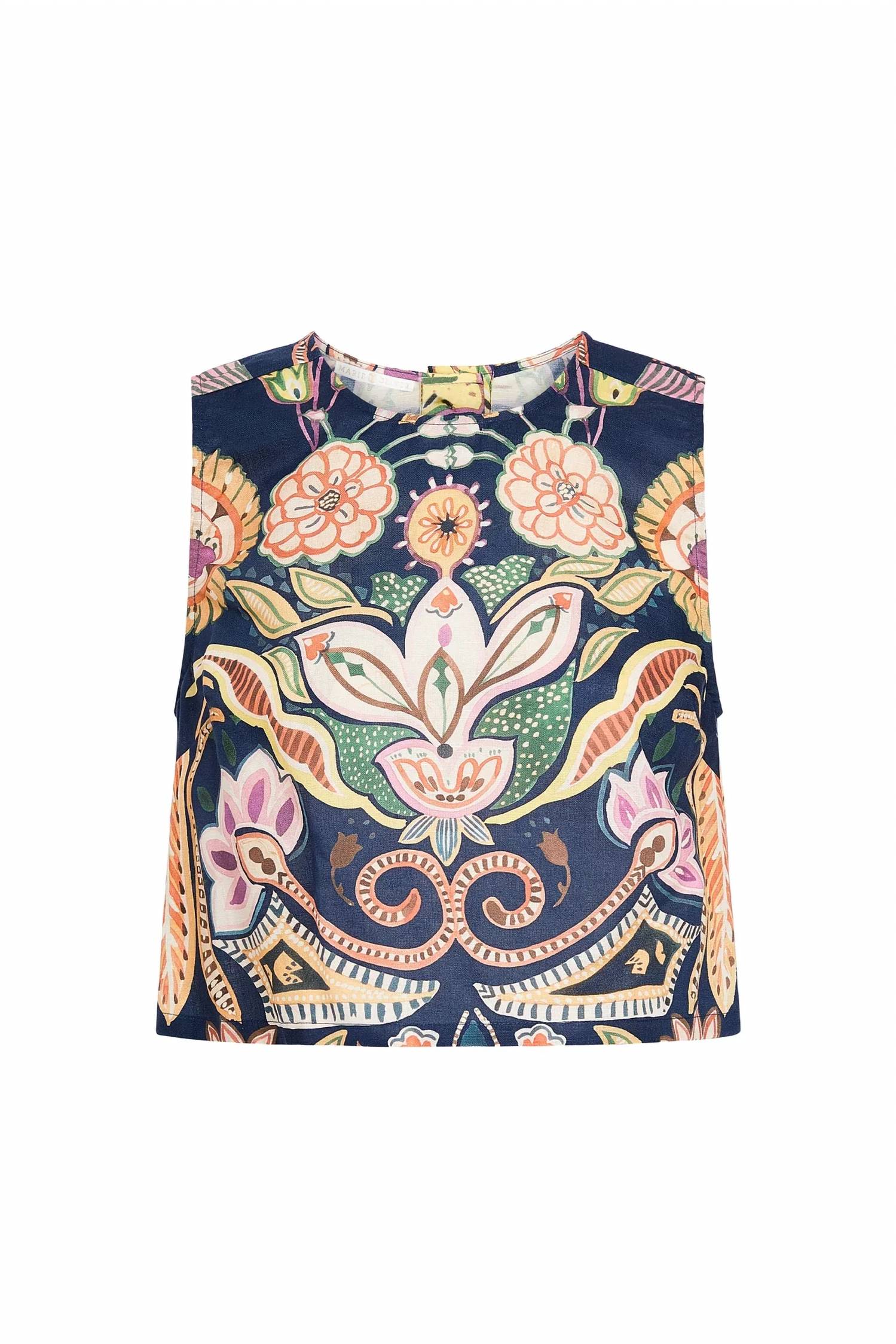 Marie Oliver - Fallon Sleeveless Cropped Top