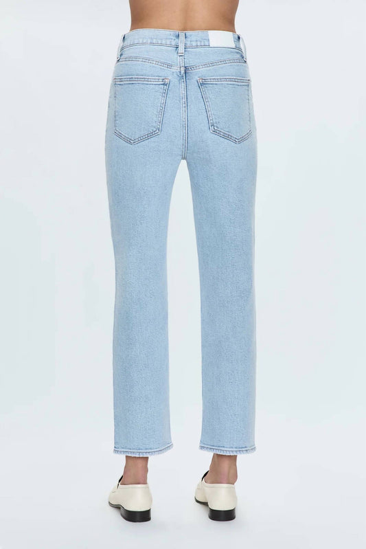 Pistola - Women's Charlie High Rise Classic Straight Ankle Jeans