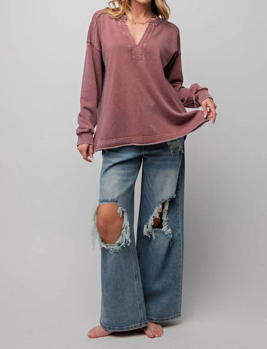 Easel - Not Interested Pullover