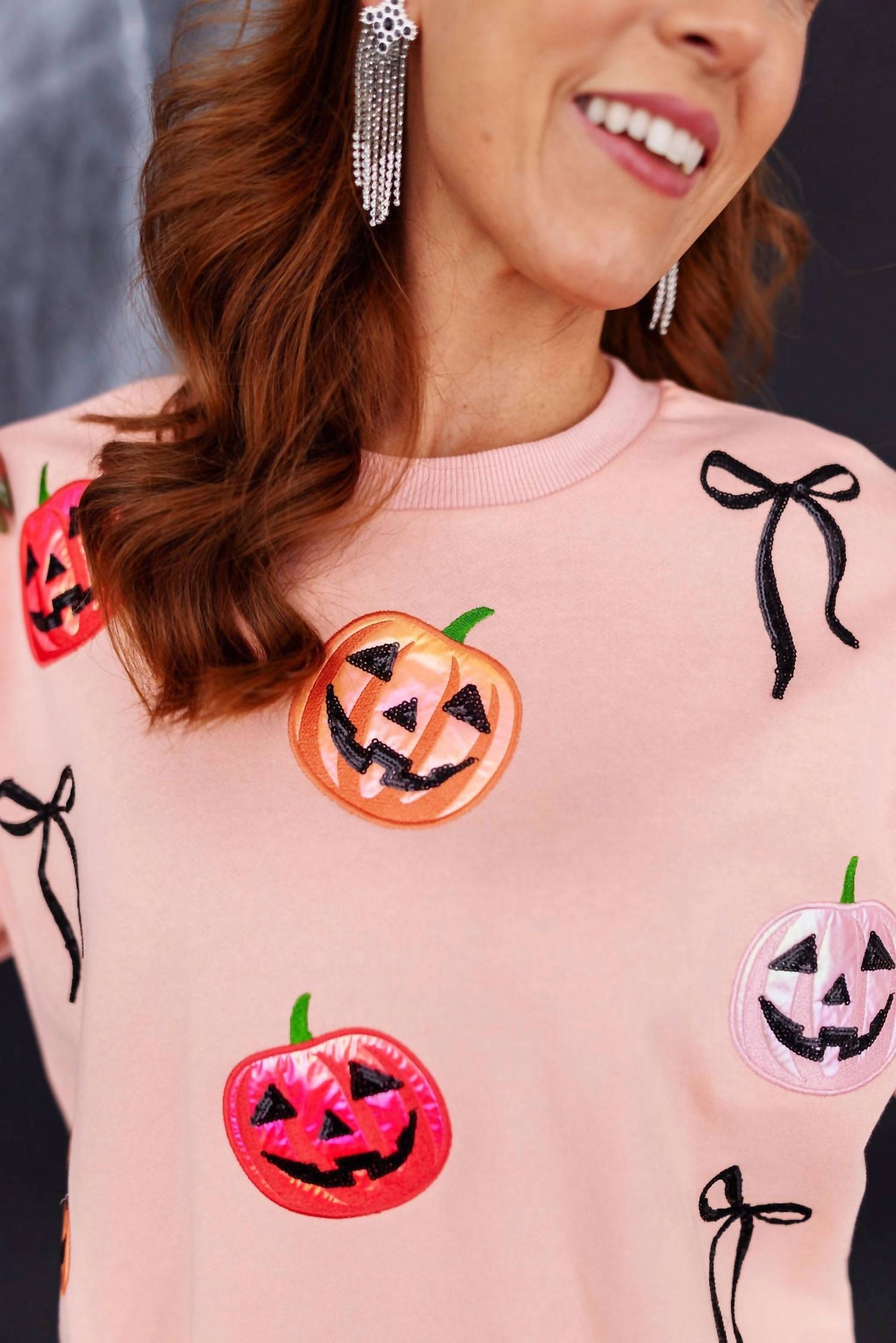 Brianna Cannon - Jackie O Lantern Sweatshirt