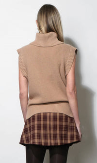 Greylin - Charlotte Loose Funnel Neck Sweater