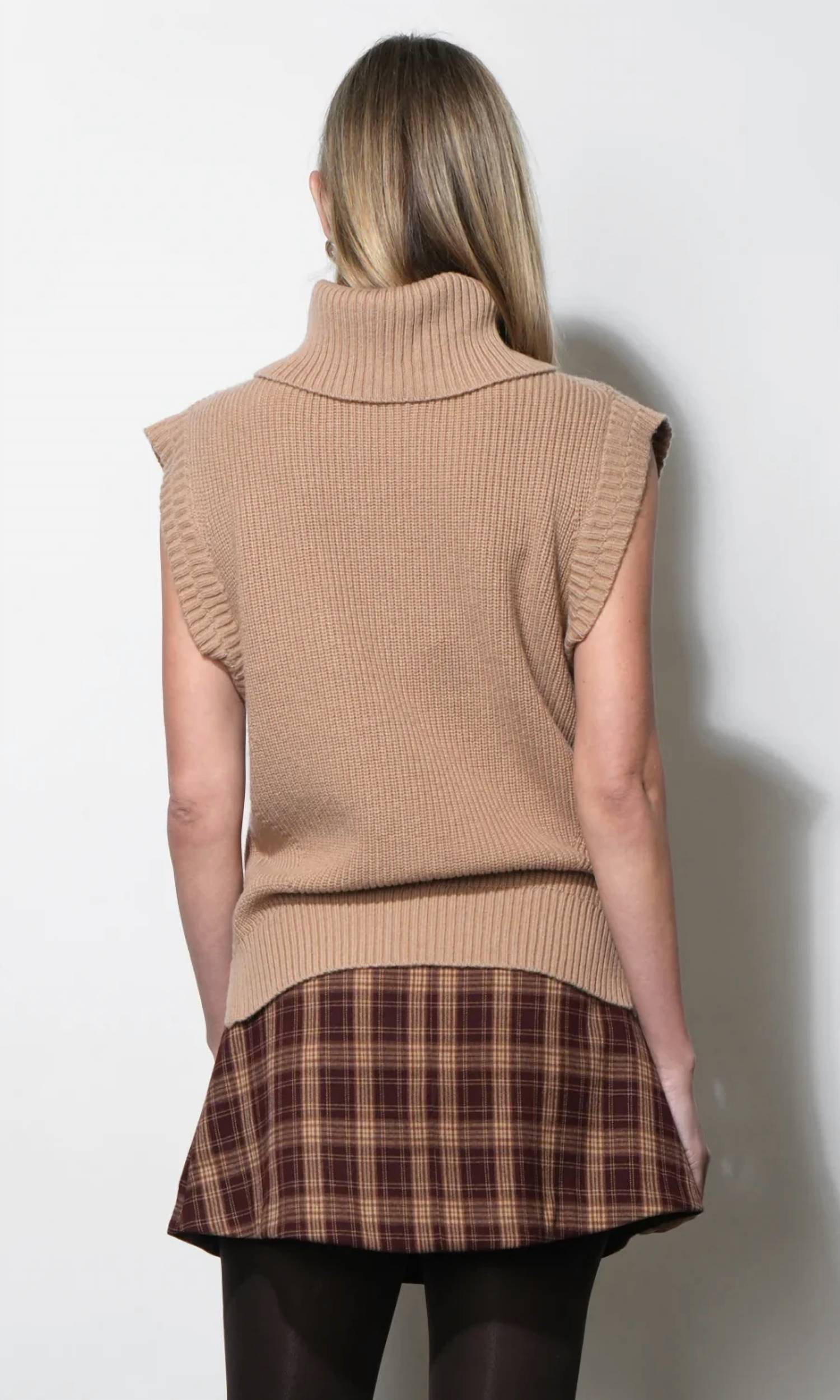 Greylin - Charlotte Loose Funnel Neck Sweater