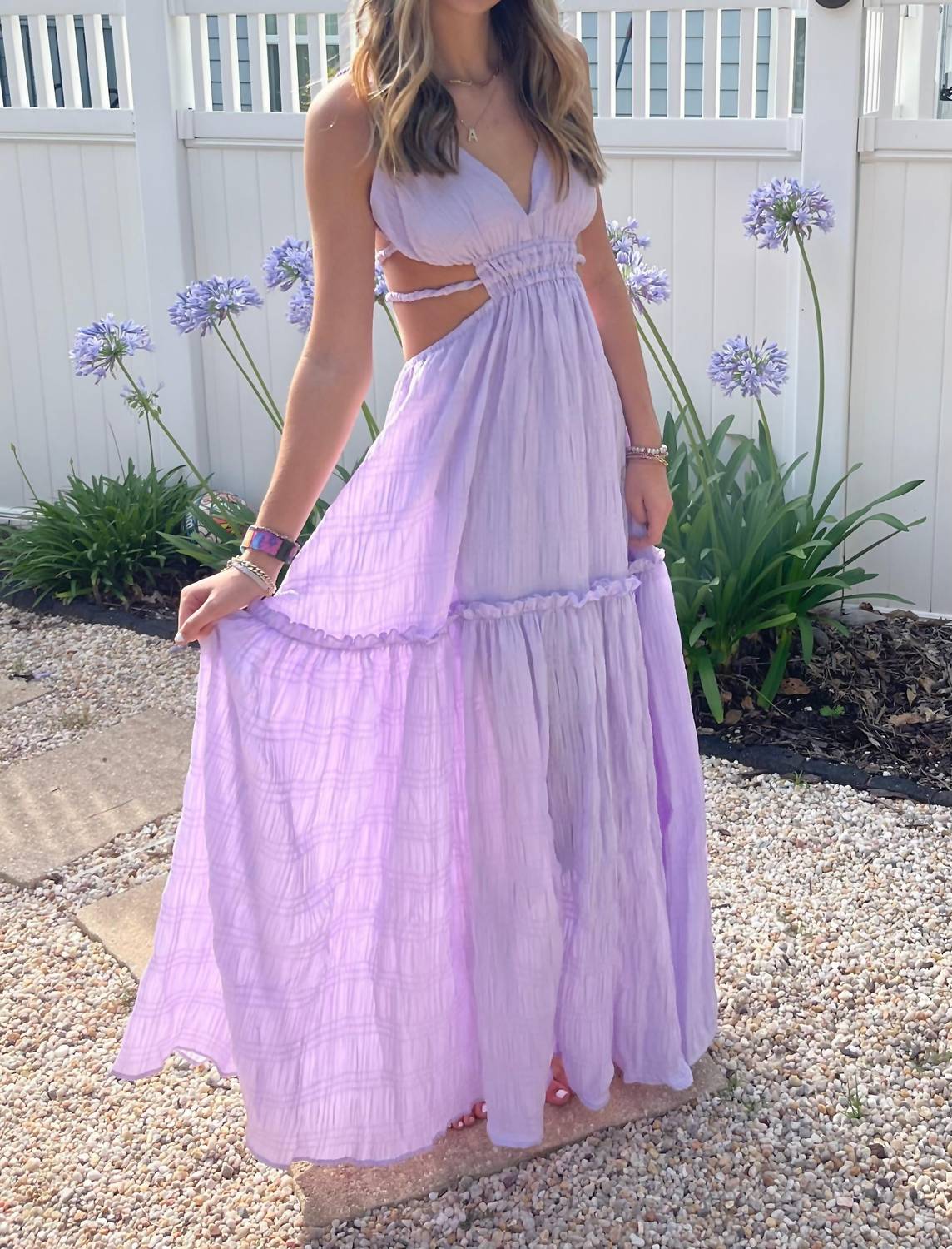 Mable - Haze Cut Out Maxi Dress