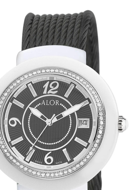 Alor - 0.73 Cts Cable Diamond Watch