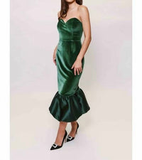Hutch - Laken Strapless Midi Dress