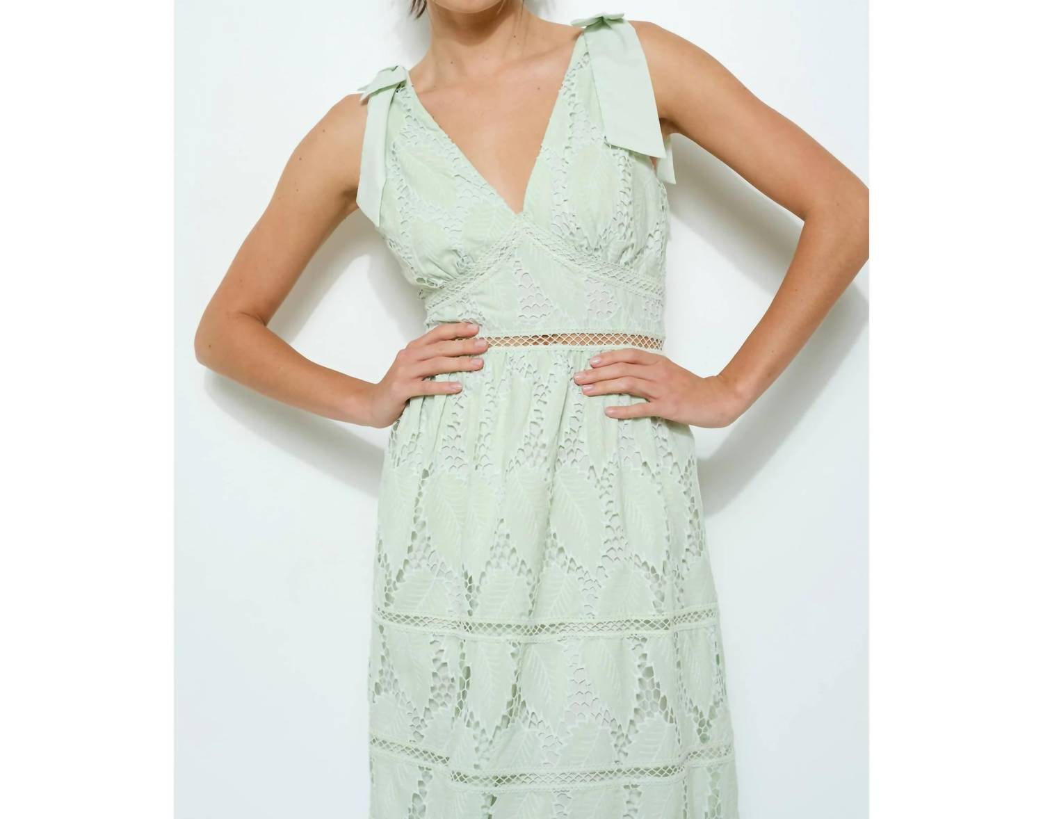 Ina Fashion - Willow Lace Midi Dress