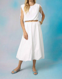 Goldie - Crop With Ruched Shoulder Top