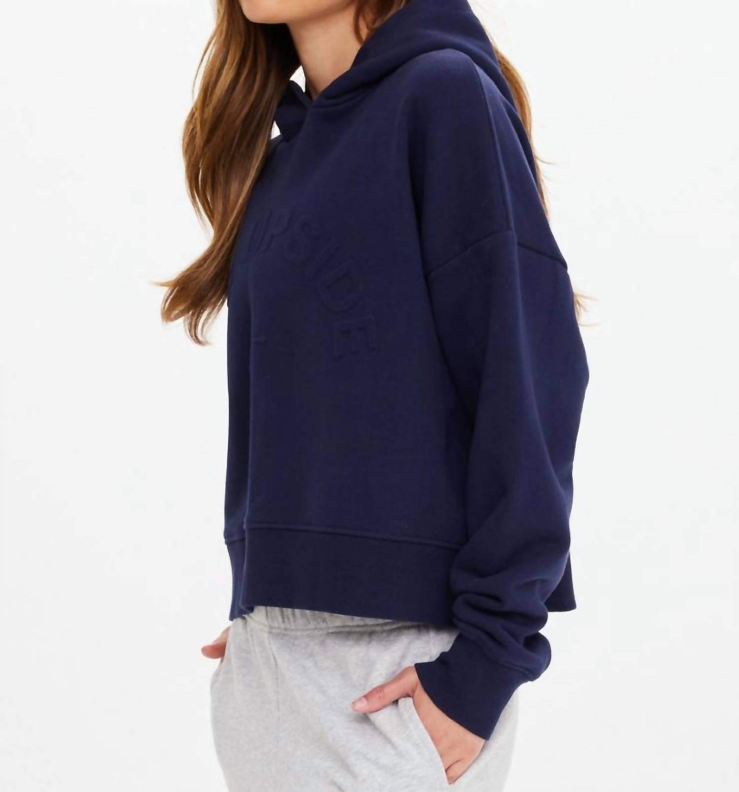 The Upside - Byron Logo Long Sleeve Hoodie
