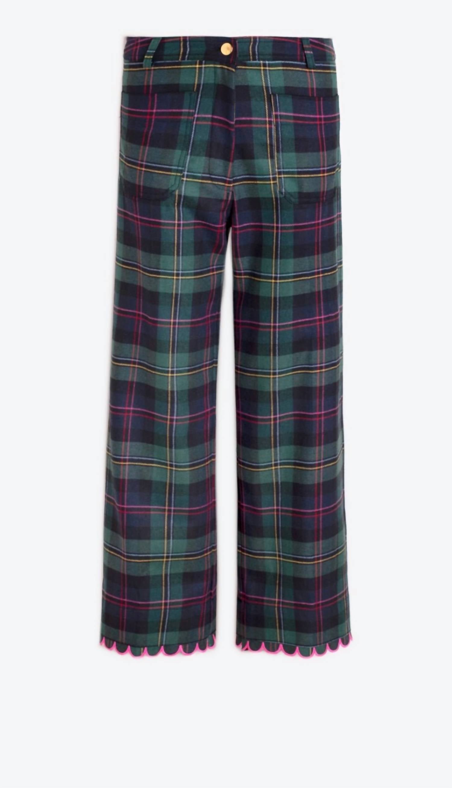 Vilagallo - Dorin Plaid Trousers