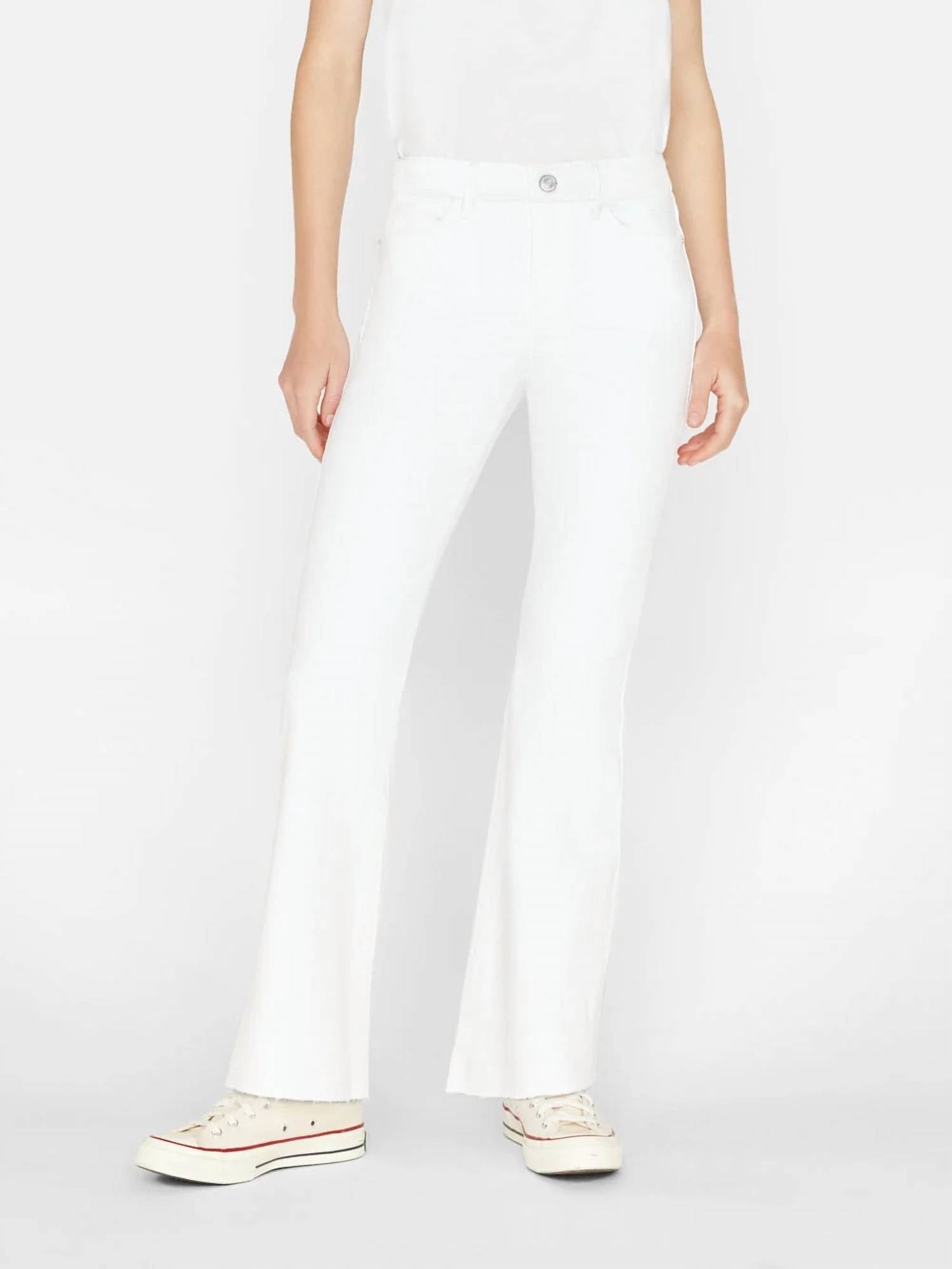 Frame - Women's Le Easy Flare Raw Fray Pants
