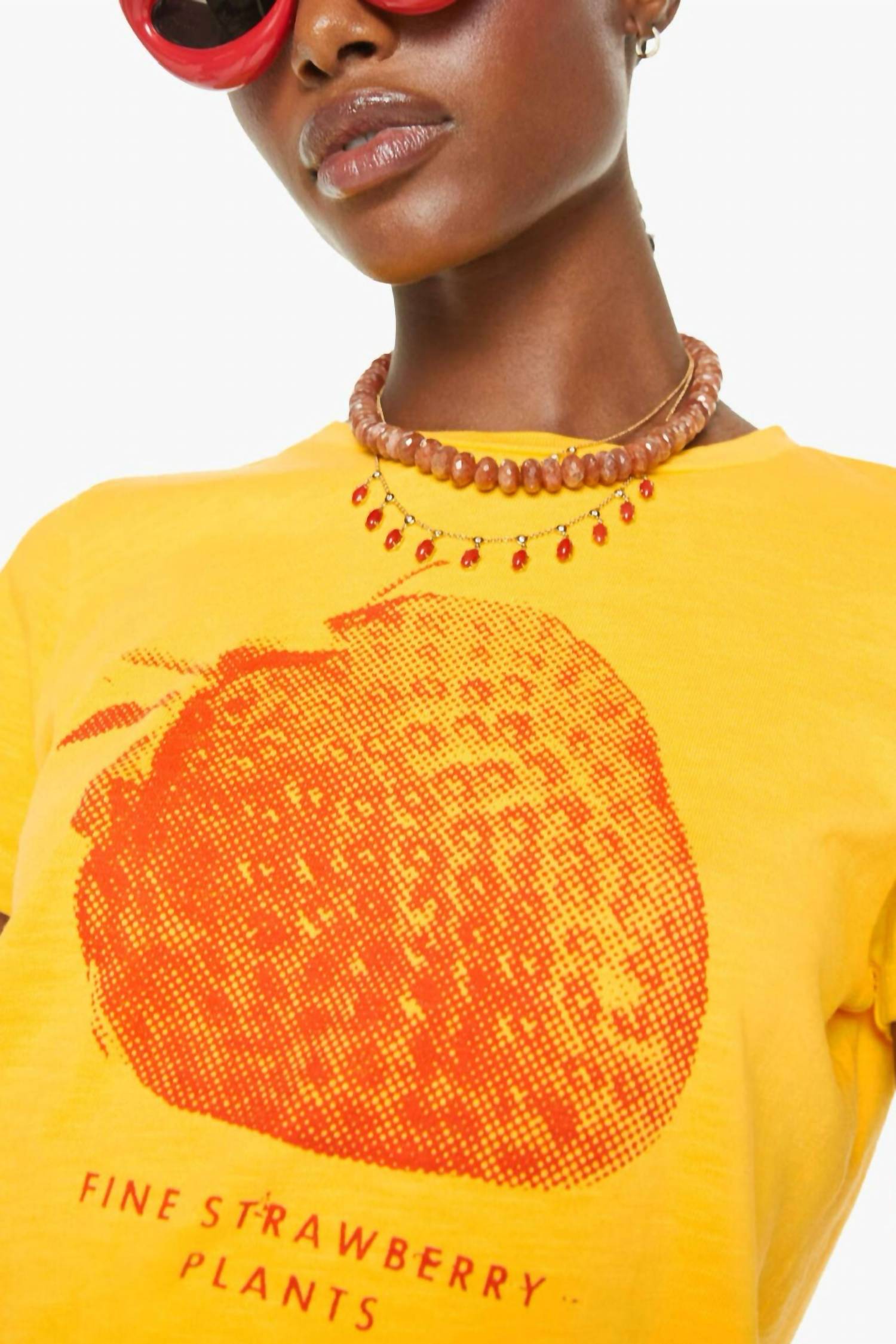 Mother - Fine Strawberry Tee