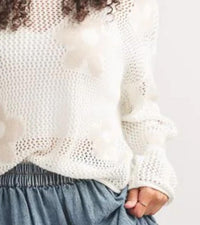 Papillon - Daisy Print Sweater