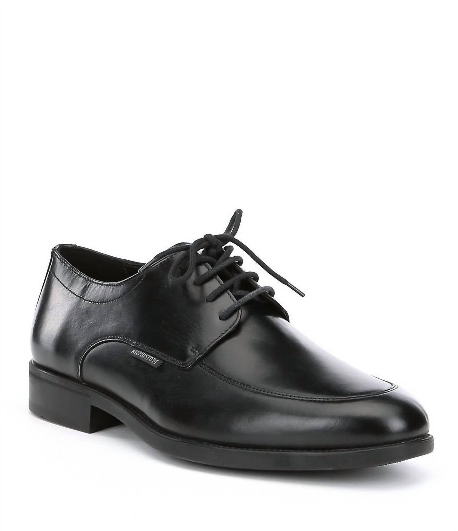MEPHISTO Men's Carlo Derby Shoes in black carnaby - men's shoe