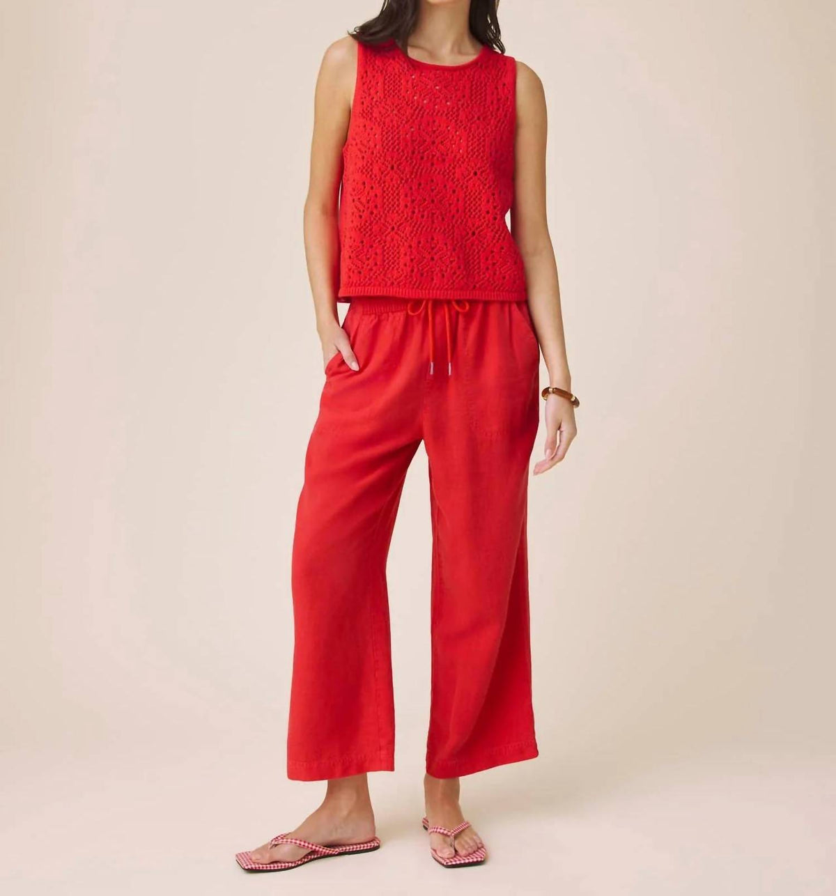 Splendid - Angie Crop Wide Leg Pant