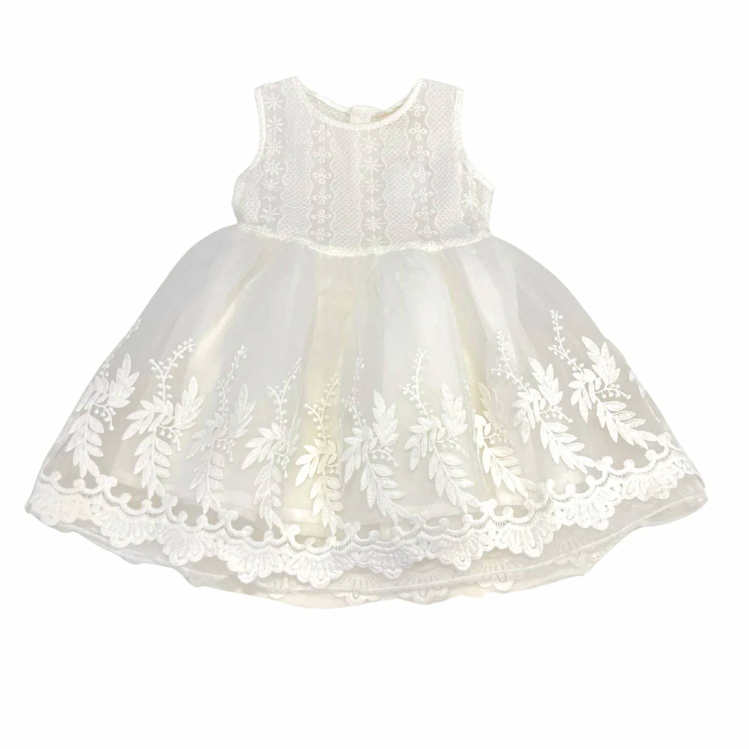 Tesa Babe - Girl's Lace On Top And Tulle Overlay On Bottom Dress
