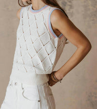 27 Miles Malibu - Ayah Texture Knit Tank Top