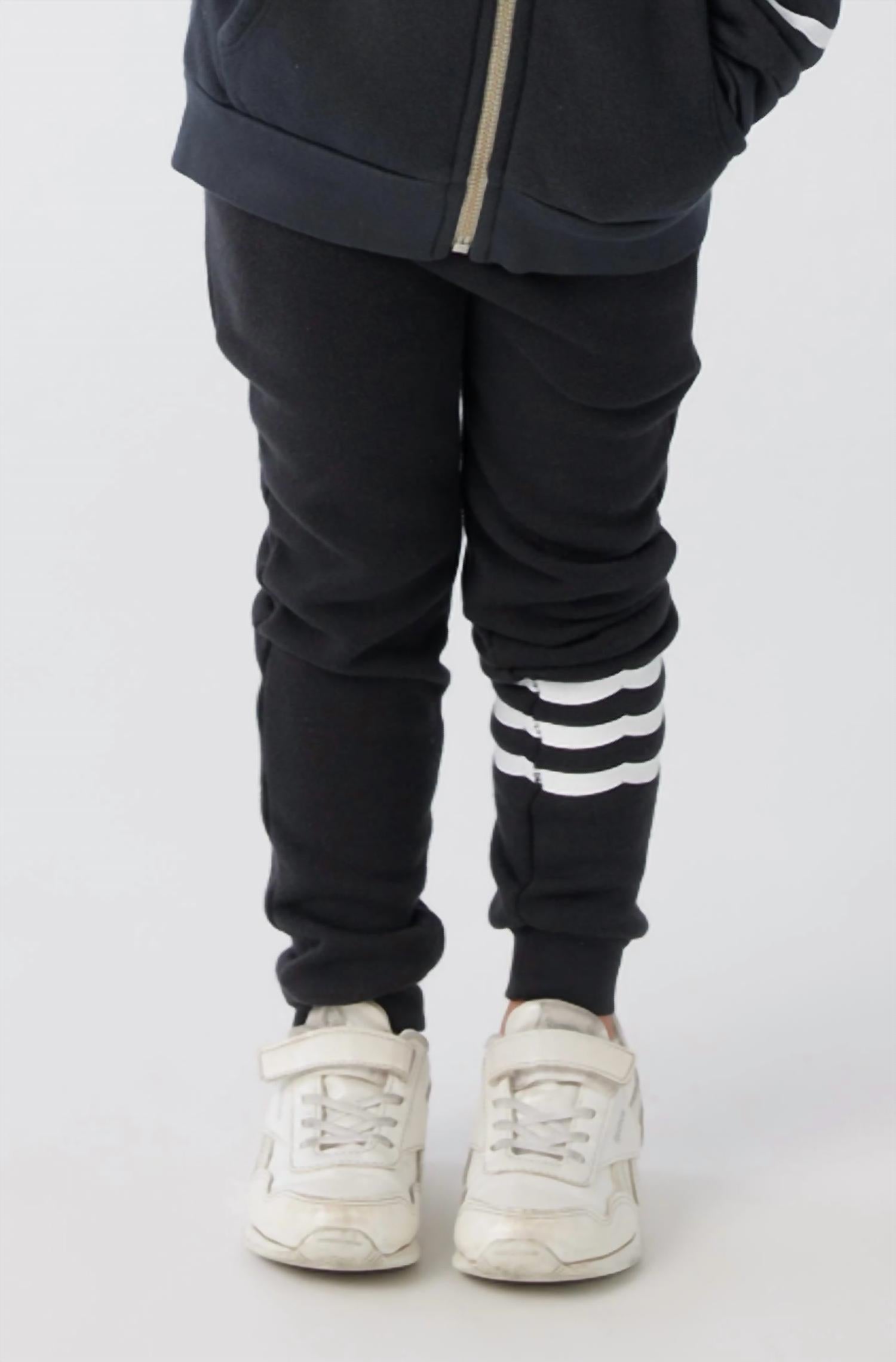 SOL ANGELES Wave Jogger Pants in black - kids' joggers