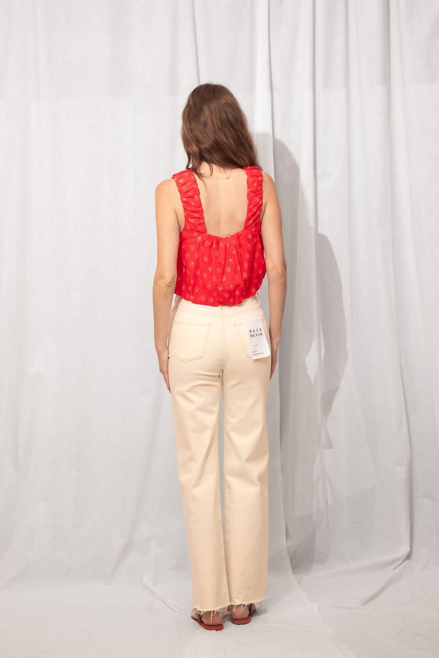 By Together - Krista Bubble Crop Top