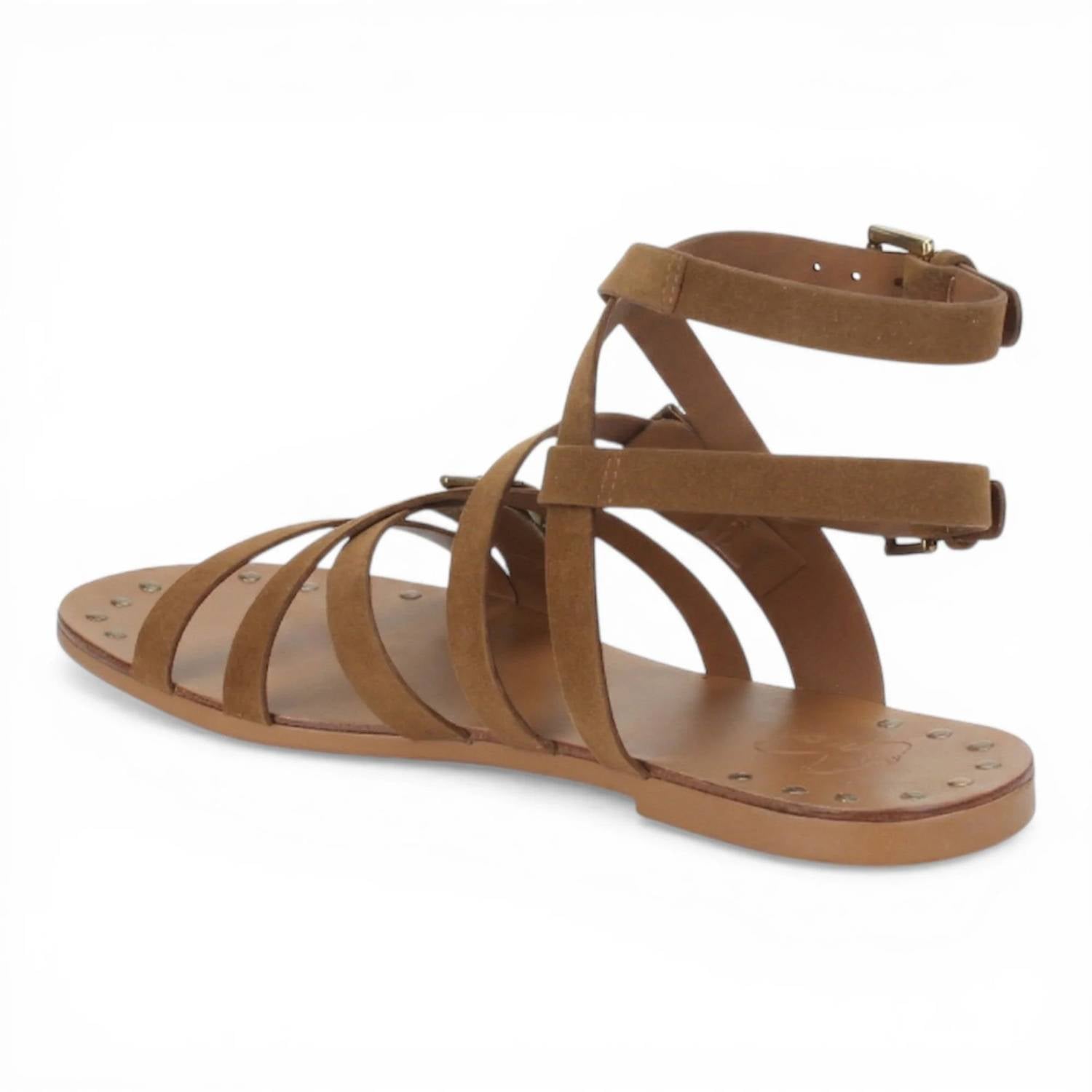 Love Rio - Women's Leire Suede Flat Sandal