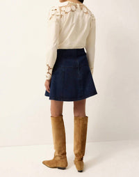 Marie Oliver Dori Top in turtledove - women's blouse - view 4