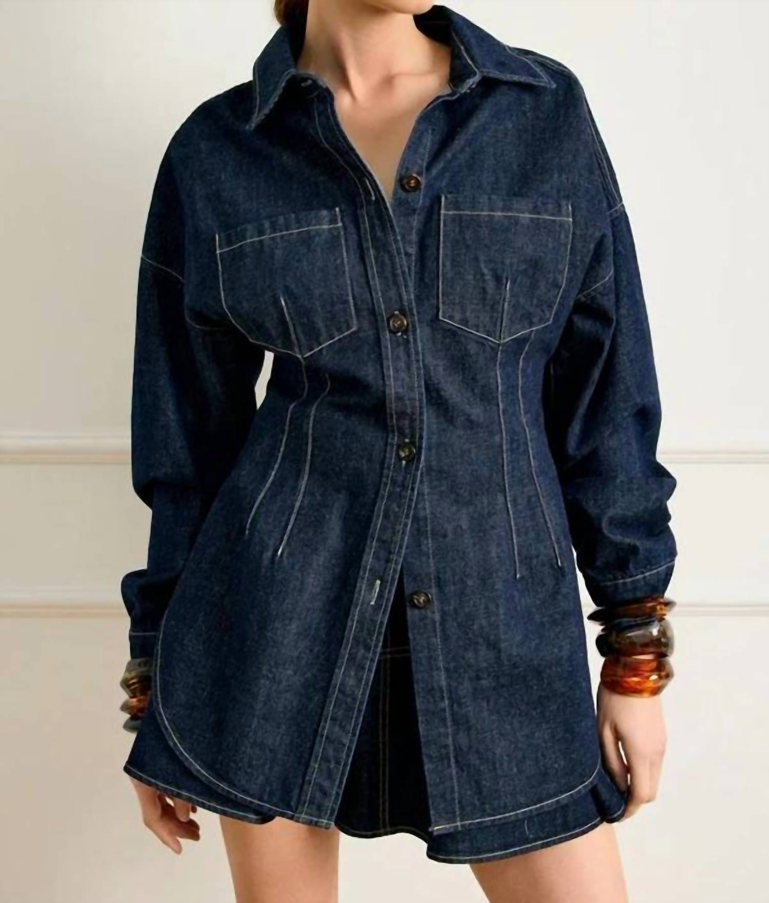 Line And Dot - Caryl Hourglass Jacket