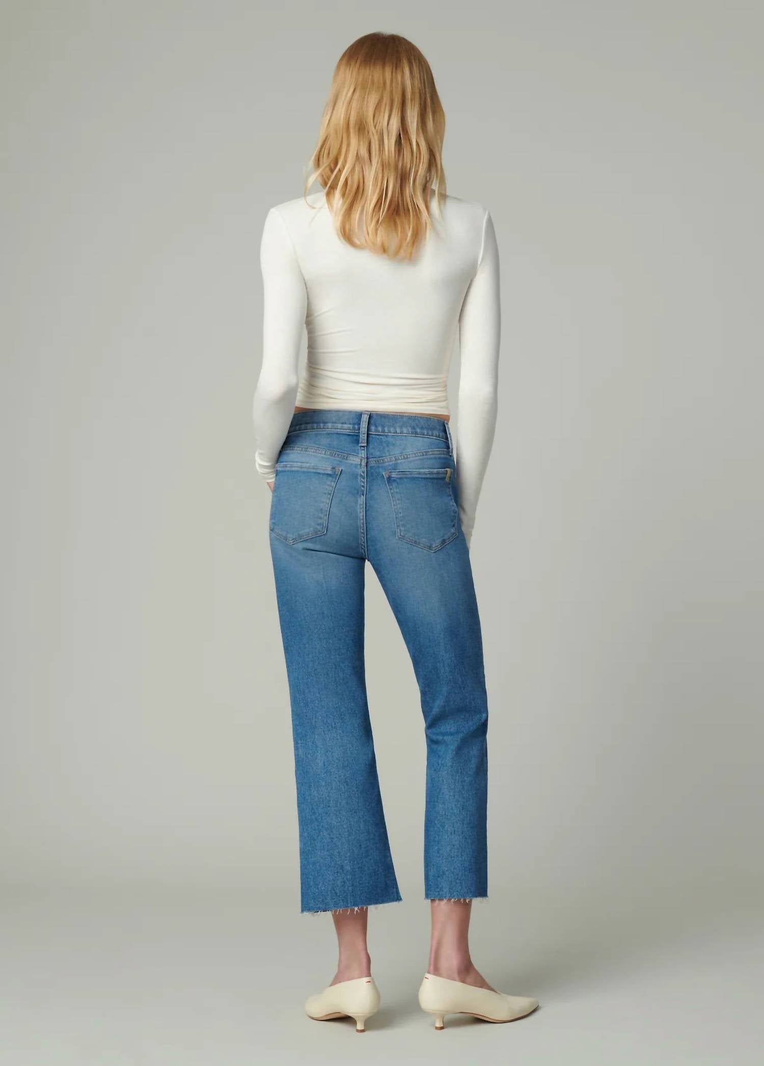 Joe'S Jeans - The Callie High-rise Cropped Bootcut Jean