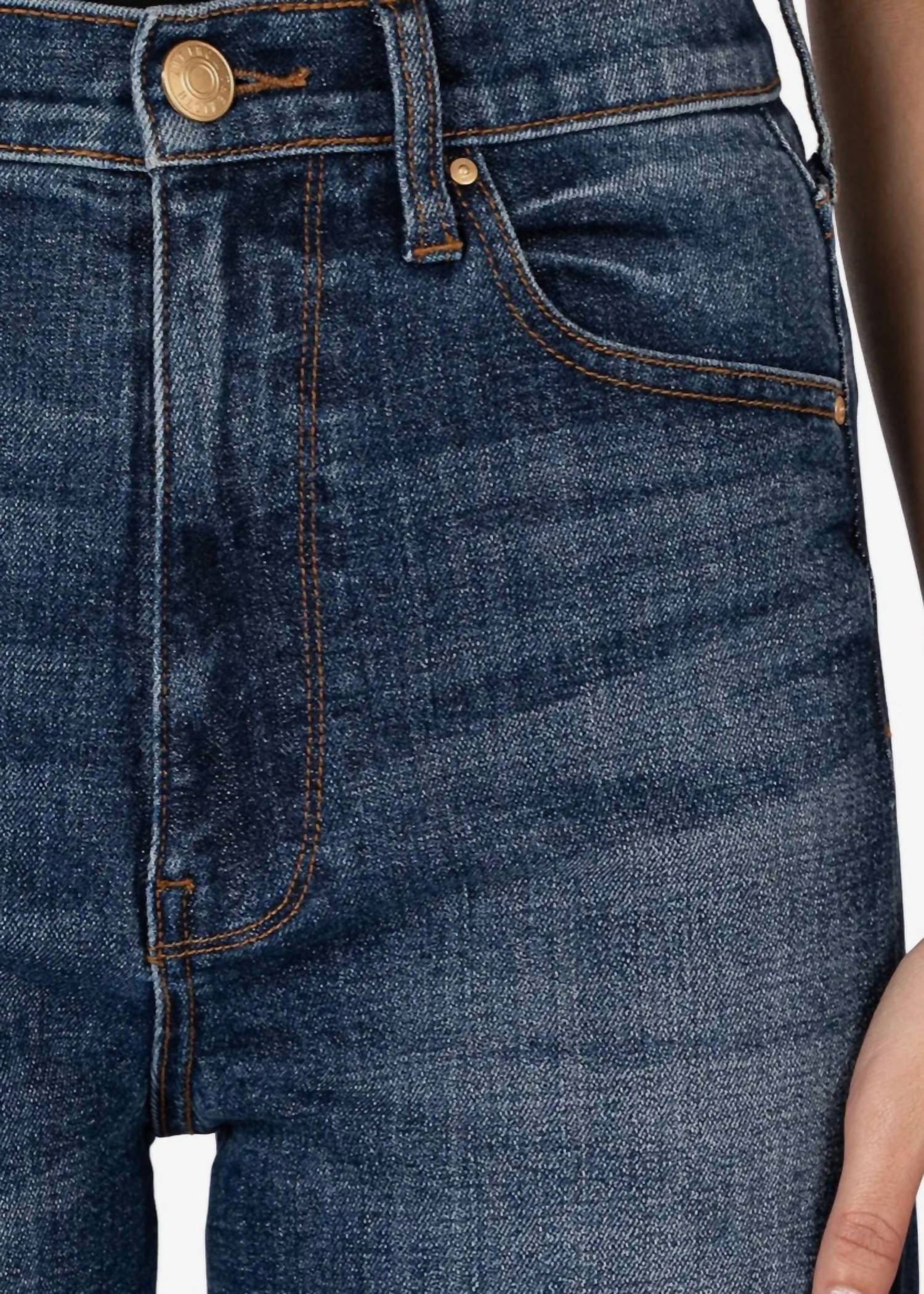 Kut From The Kloth - Sienna High-rise Wide Roll-up Jeans