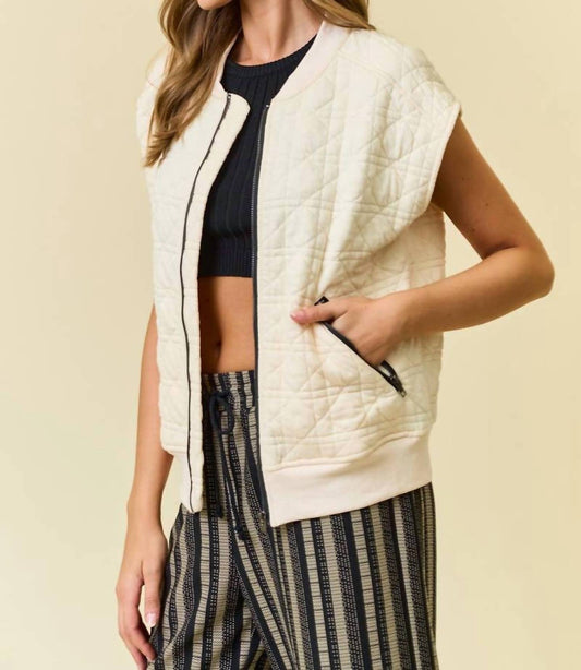 Doe And Rae - Quilted Vest