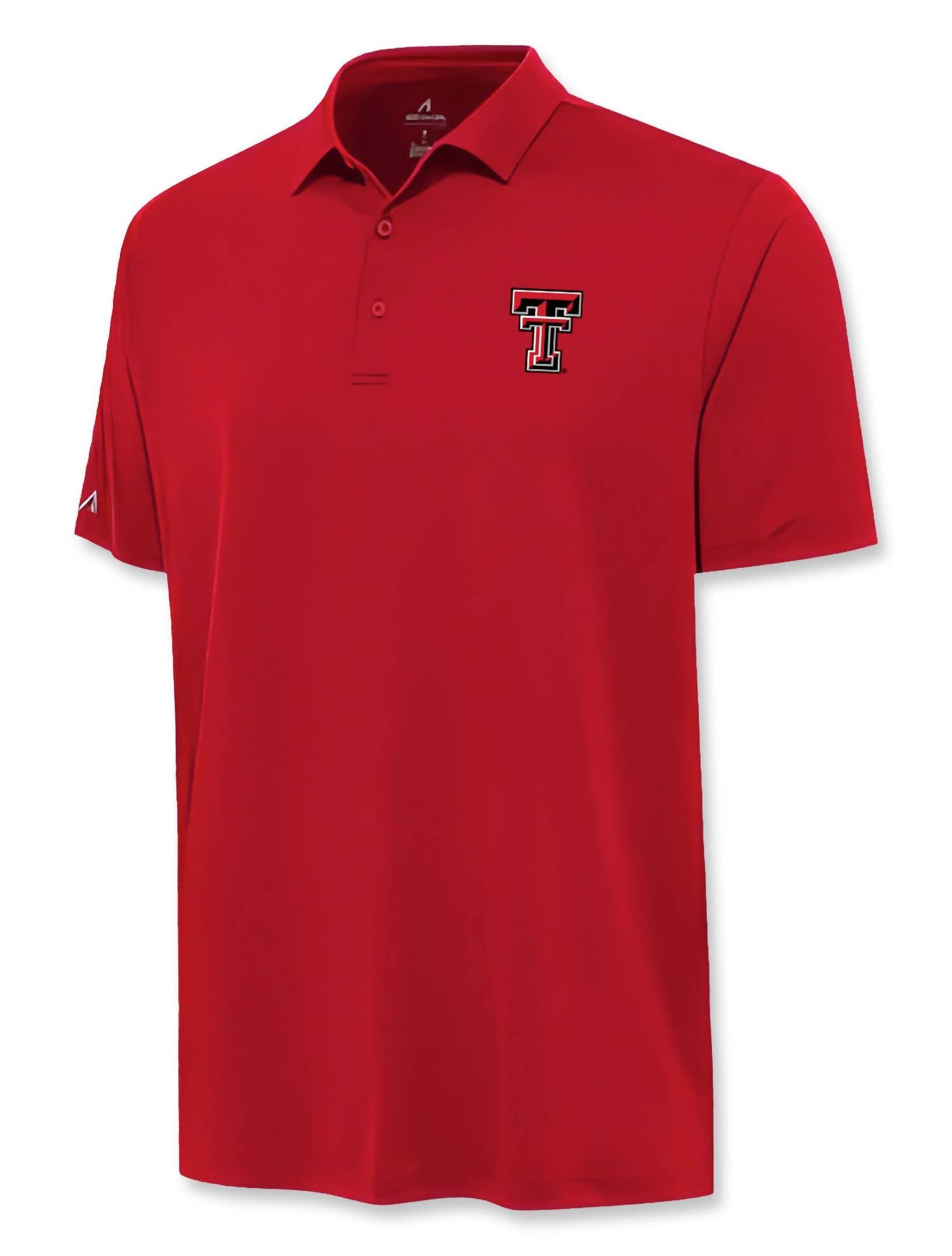 TOMMY BAHAMA Men's Texas Tech Whirl Double 5 O'clock T Polo in red - men's shirt