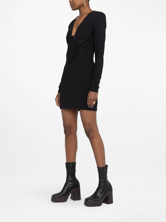 Versace - Corset-style Mini Dress