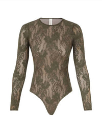 Zimmermann - Long Sleeve Lace Bodysuit