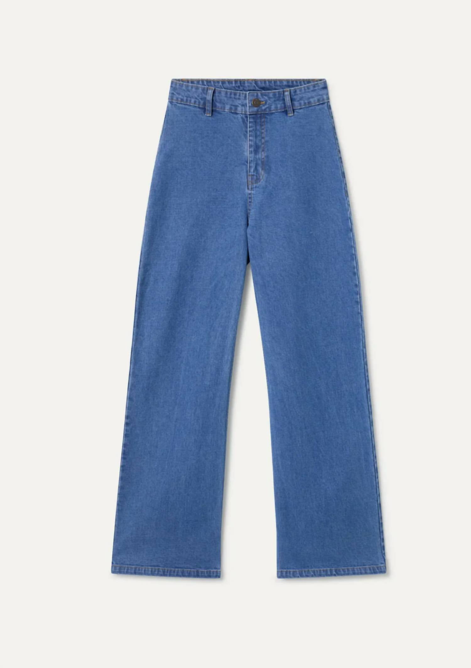 Compania Fantastica - Heart Embroidered Jeans