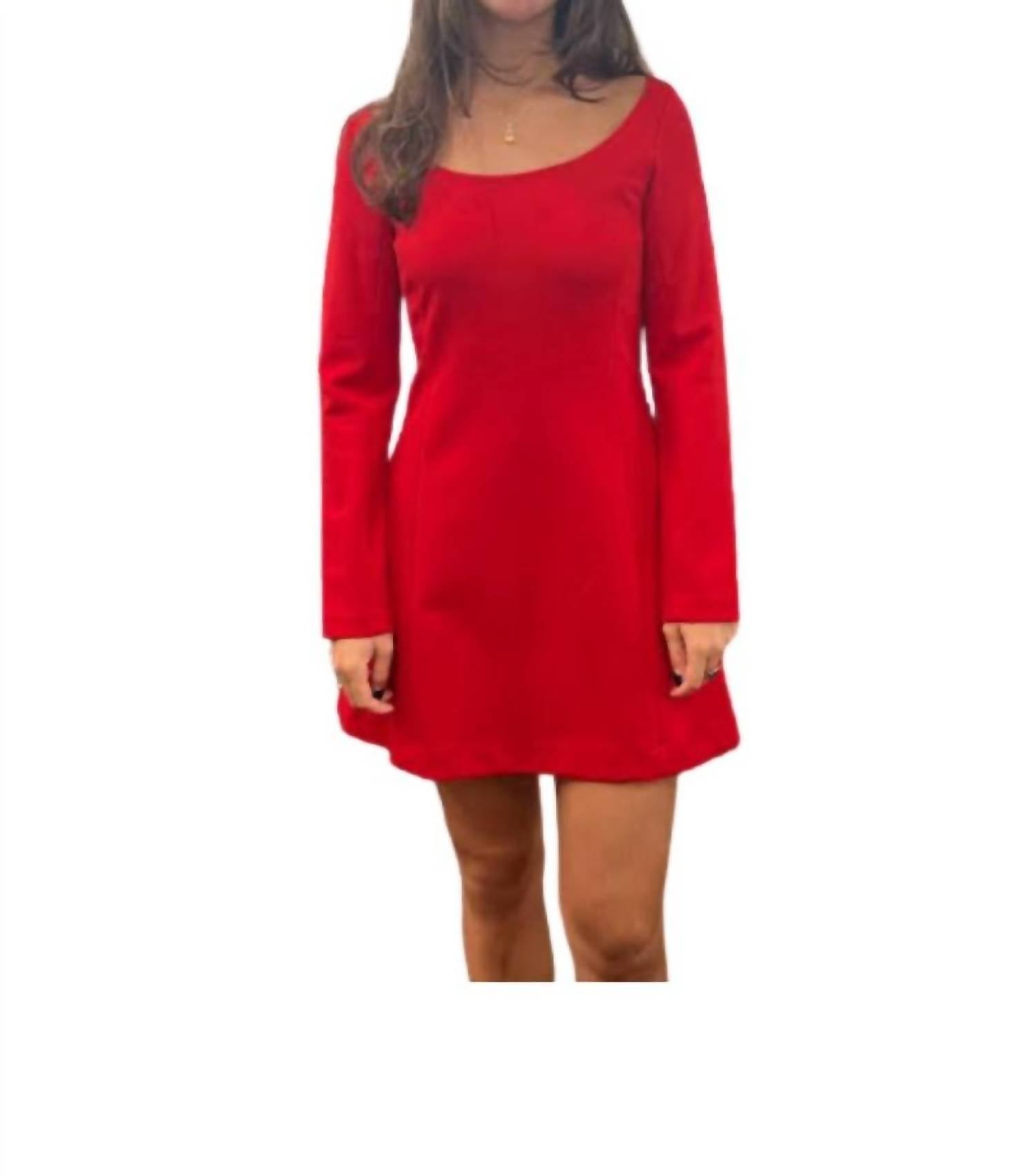 Spanx - Long Sleeve Neck Mini Dress