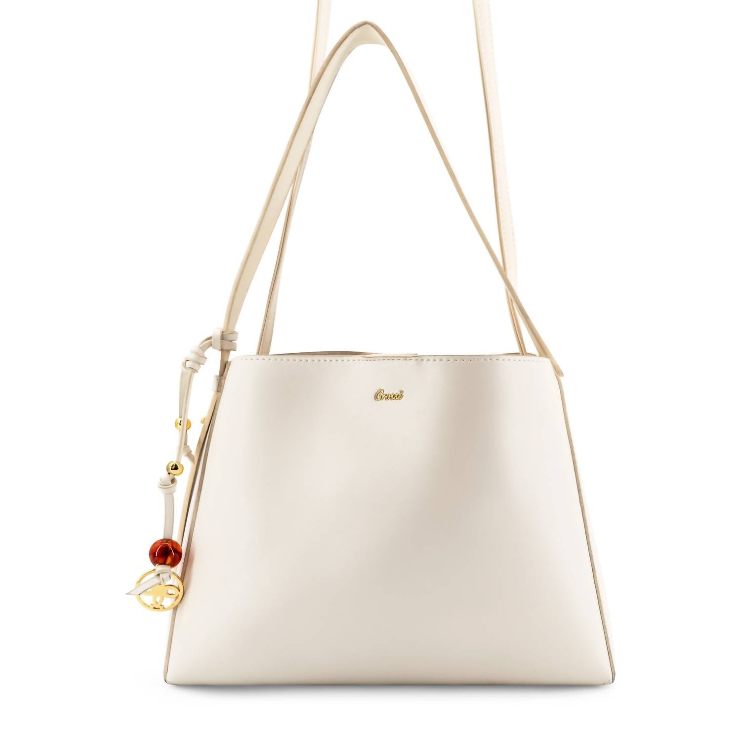 Like Dreams Women's Odeletta Mini Sleek Versatile Crossbody Bag in ivory - women's bag - view 5