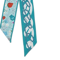 Saturday Silks - Women's Zeta Tau Alpha Twilly Scarf