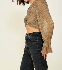 Line And Dot - Jordie Long Sleeve Blouse