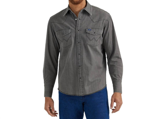Wrangler - Men's Wash Denim Shirt