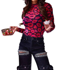 Nylon Apparel - Xoxo Mesh Top
