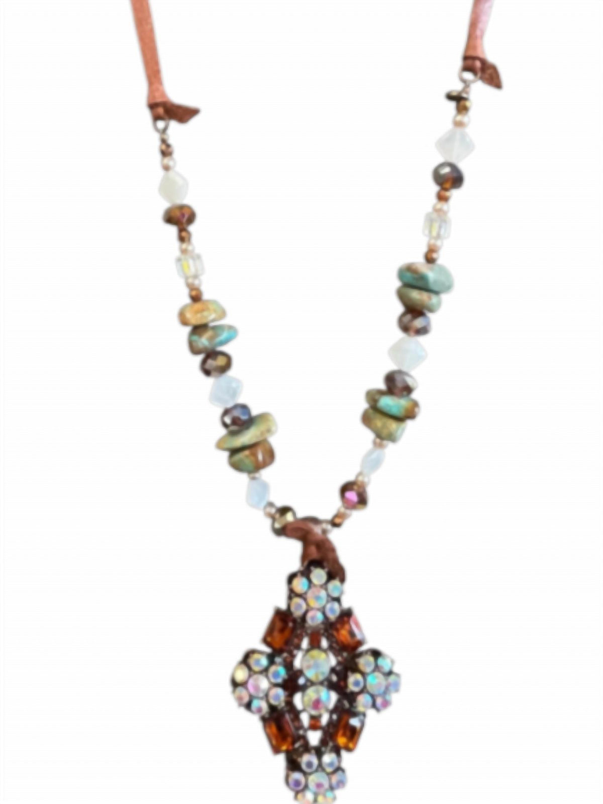 A Rare Bird - Women's Amber Aurora Necklace