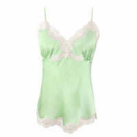 Gold Hawk - Women's Silk With Lace Camisole