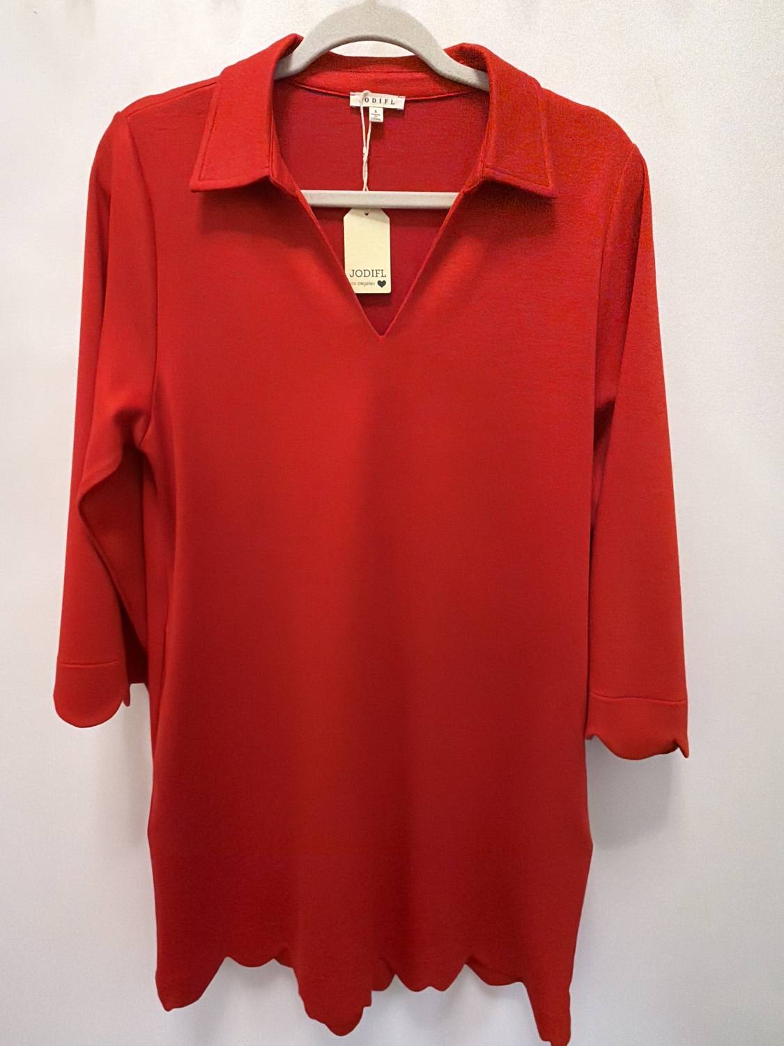 Jodifl - Soft Texture Solid Dress