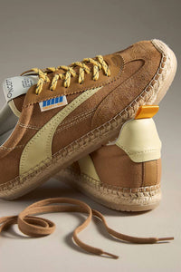 Oncept Women's St. Tropez Espadrille Sneaker in ginger - women's sneaker - detail view