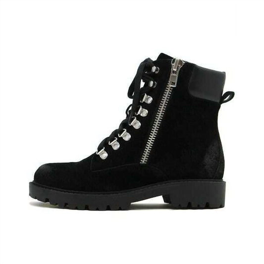 Charles By Charles David - Women's Rocky Suede Leather Combat Boots